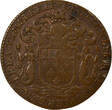 France 1 token Mayors of Nantes, Gratien Libault - Copper Token -1671 FF