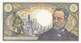 France 1970 5 Francs - Pasteur - 08-01-1970 - Serial E.116 UNC