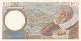 France 1940 100 Francs - Sully - 11-01-1940- Serial O.6513 AU