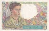 France 1945 5 Francs Shepherd - 05-04-1945 - Serial X.143 XF