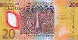 Samoa  20 Tala - Waterfall - Manumea - 2024 - Serial CC UNC