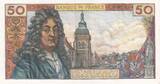 France 1972 50 Francs - Racine - 10-08-1972 - Serial V.197 XF+
