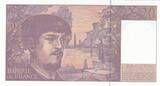 France  20 Francs - Debussy - 1997 - Serial J.064 UNC