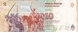Argentina  10 Pesos Manuel Belgrano - Establishment of Bandera - 2016 - Serial A UNC