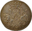 France 1 token 1762-1763 Mayors of Nantes, Léonard Joubert - Silver Token - 1762 / 1763 VF