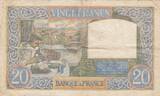 France 1941 20 Francs Science and Industry - 28-08-1941 - Serial S.5148 VF