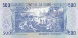 Guinea-Bissau 1990 500 Pesos - Francisco Mendès - 01-03-1990 - Serial CC UNC