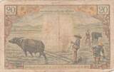 Vietnam South  20 Dong - Hai Muoi Dong - Paysans - Série X.1 - 1956 FF