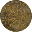 France 1 token Henri IV - Brass Token, Peace and Justice VF