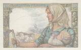 France 1944 10 Francs - Minor - 13-01-1944 - Serial U.68 UNC