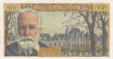 France 1958 500 Francs - Victor Hugo - 06-02-1958 - Serial P.97 - VF to XF - P.133 VF+