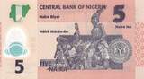 Nigeria  5 Naira - A. Sir Abubakar Tafawa Balewa - Polymer - 2021 - Serial GN UNC