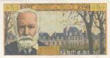 France 1965 5 NF - Victor Hugo - 06-05-1965 - Serial G.143 VF+