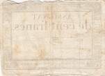 France  100 Francs 18 Nivose Year III - 7.1.1795 - Sign. Fere - Serial 3316 FF+