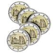 Set of 5 x 2 Euros Commemo. Germany 2014 - Lower Saxony (all 5 workshops) UNC ( non circulé)