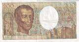 France  200 Francs - Montesquieu - 1981 - Serial V.007 VF