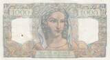 France 1949 1000 Francs Minerva and Hercules - 01-09-1949 - Serial C.584 VF
