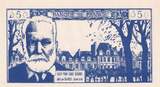 France  5 NF - Victor Hugo - School Note - 1963 UNC