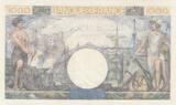 France 1944 1000 Francs - Commerce and Industry - 06-07-1944 Serial E.3620 UNC