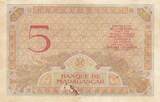 Madagascar  5 Francs - Goddess Juno - 1937 - Sign. Chaudun - Série C.3108 VF