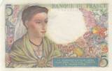 France 1943 5 Francs - Shepherd - 23-12-1943 - Serial C.103 AU
