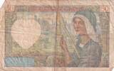 France 1941 50 Francs Jacques Coeur - 11-09-941 - Serial V.117 FF