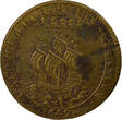 France 1 token Mayors of Nantes, Mathurin Boux - Brass Token -1649 VF+