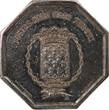 France 1 token Poinçon Main (1845-1860) Assurances Mutuelles Contre L