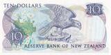 New Zealand  10 Dollars - Elizabeth II - Nestor Kea - ND (1981-1989) - Serial NKE UNC