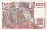 France 1946 100 Francs - Young farmer - 31-10-1946 - Serial W.125 UNC