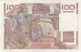 France 1953 100 Francs - Farmer - 04-06-1953 - Serial E.544 UNC
