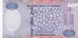 Rwanda  2000 Francs Satellite dish - Coffee - Serial HF - 2014 UNC
