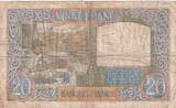 France 1941 20 Francs Science and Labour - 08-05-1941 - Serial D.4077 FF