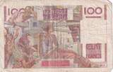 France 1946 100 Francs - Young farmer - 31-10-1946 - Serial E.121 - F.28.10 VF