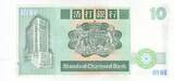Hong Kong  10 Dollars Standard Chartered Bank - Carp - 1991 UNC
