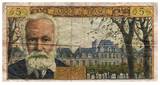 France 1965 5 NF Victor Hugo - 01-07-1965 - Serial R.150 - Fay.56.19 VF
