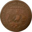 Jeton France 1 token Copper Louis Charette 1675 T Nantes VF