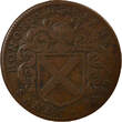 France 1 token Mayors of Nantes, Jean Poulain - Copper Token -1661 FF+