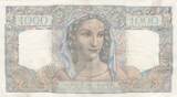 France 1948 1000 Francs Minerva and Hercules - 05-05-1948 - Serial E.420 VF