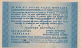 France 1941 0.50 Franc Bon de Solidarité - WWII - 1941-1942 XF