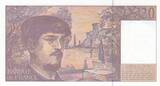 France  20 Francs - Debussy - 1997 - Serial W.063 UNC