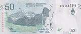 Argentina  50 Pesos Condor - Montagne - 2020 (format vertical) - Letter B UNC