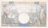 France 1940 1000 Francs Commerce and Industry - 19-12-1940 - Serial H.962 VF