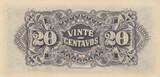 Mozambique 25/11/1933 R.29 20 Centavos, Arms - 1933 AU