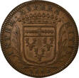 France 1 token Mayors of Nantes, Louis Macé - Copper Token -1663 XF