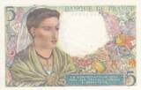 France 1943 5 Francs - Shepherd - 25-11-1943 - Serial L.76 UNC