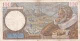 France 1941 100 Francs Sully - 20-11-1941 - Serial Q.25913 VF