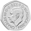 United Kingdom  T-REX - 50 Pences 2024 BU