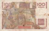 France 1948 100 Francs - Young farmer - 02-12-1948 - Serial U.270 FF