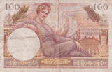 France  100 Francs Mercury, French Treasury - 1947 - Serial A.3 - VF